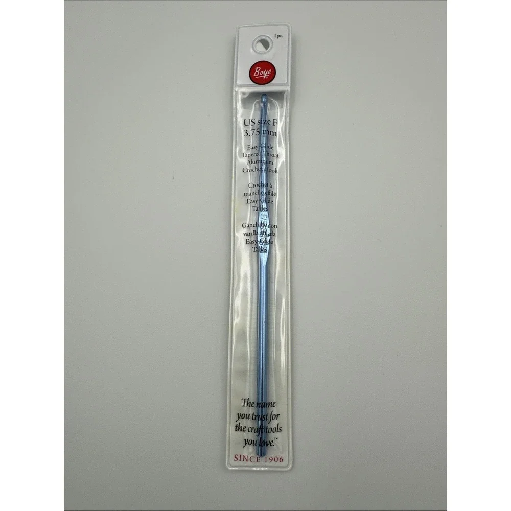 Boye ~ (USF) - Aluminum Crochet Hook - 3.75mm